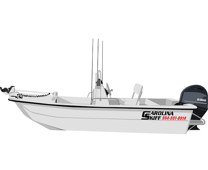Flat Bottom Fishing Charter's boat